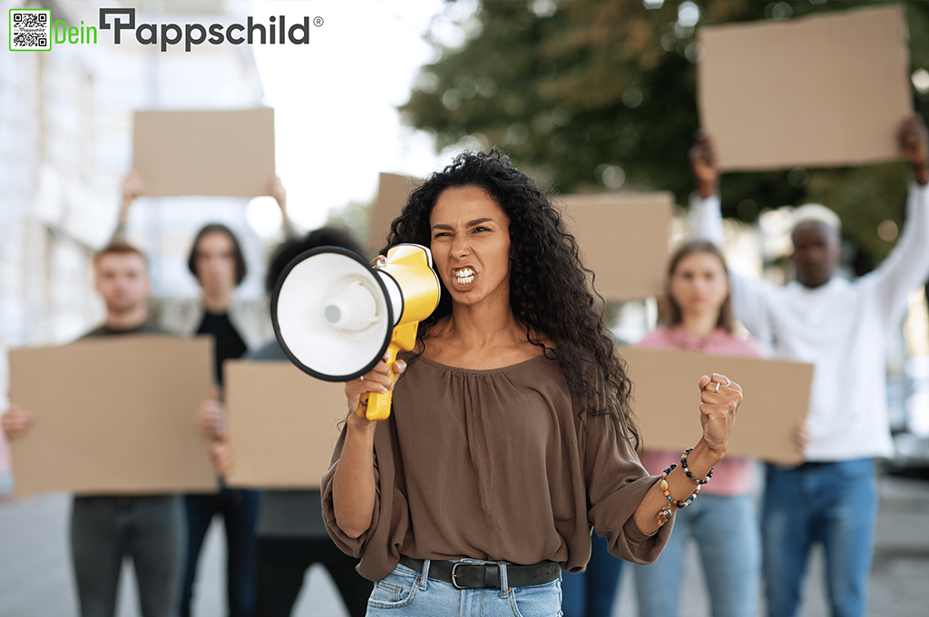 Protest gegen Gewalt an Frauen - Fakten und Sprüche