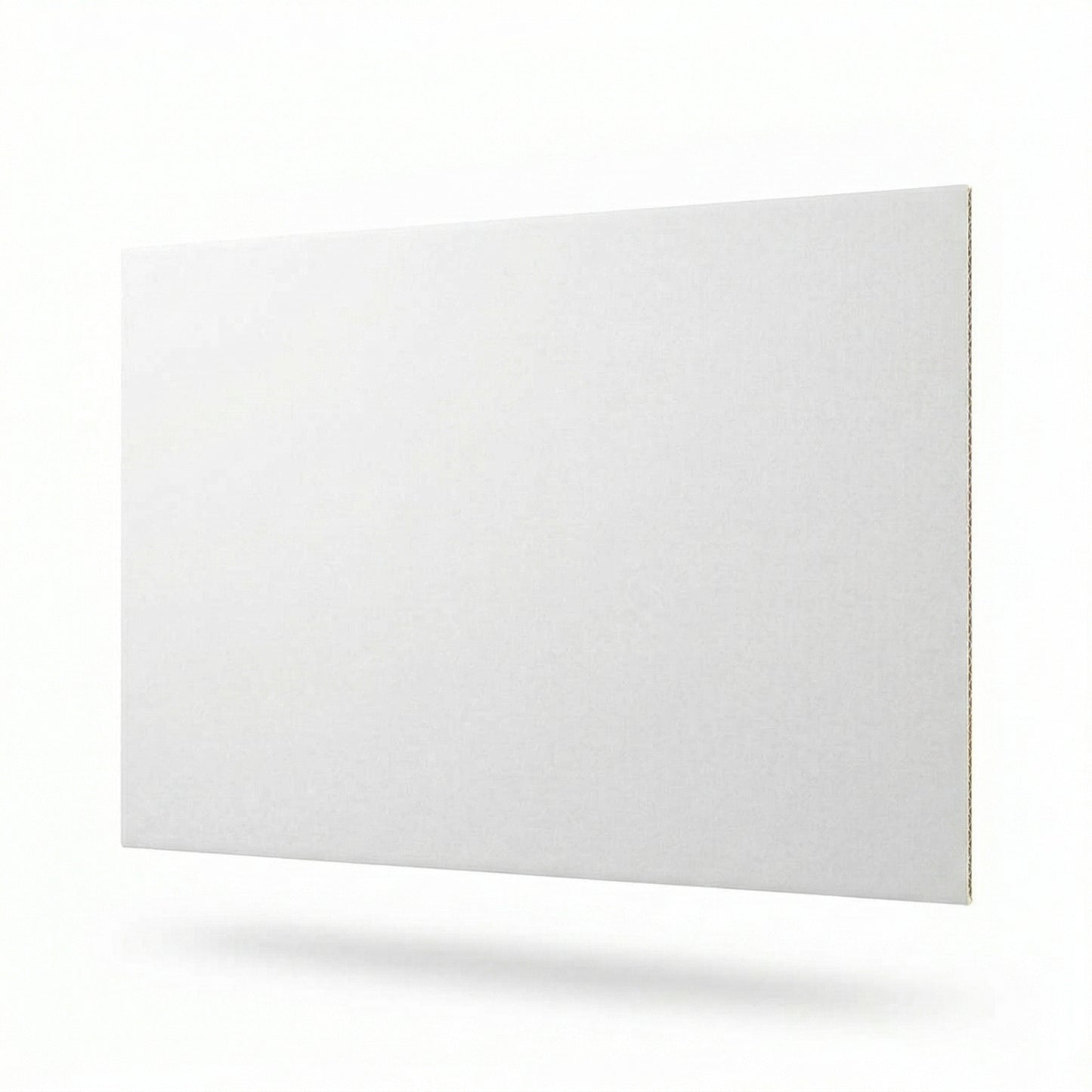 Blanko Pappschild DIN A2 - FSC-zertifiziertes Demoschild mit integriertem Handgriff