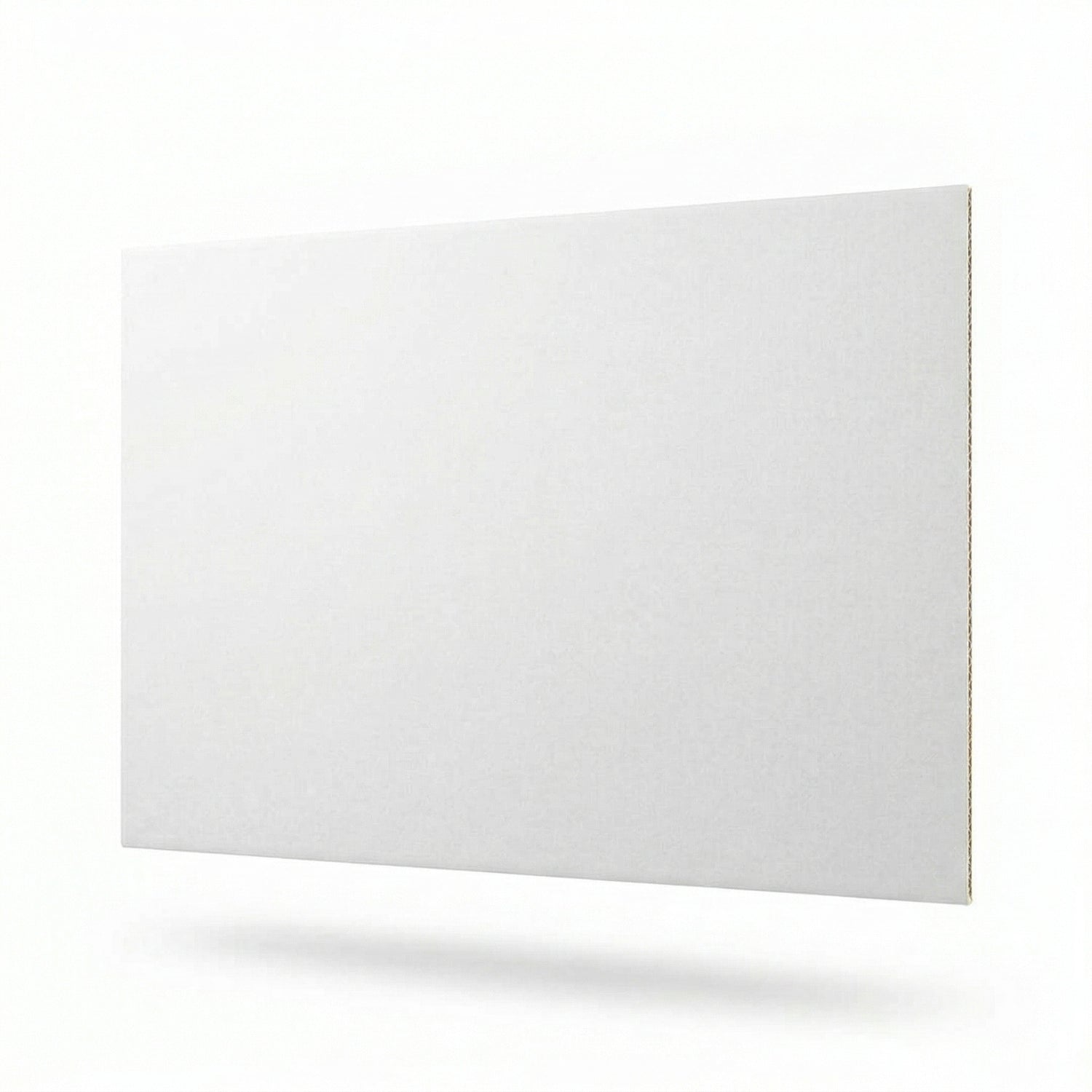 Blanko Pappschild DIN A2 - FSC-zertifiziertes Demoschild mit integriertem Handgriff