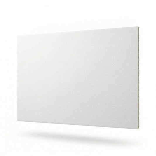 Blanko Pappschild DIN A2 - FSC-zertifiziertes Demoschild mit integriertem Handgriff